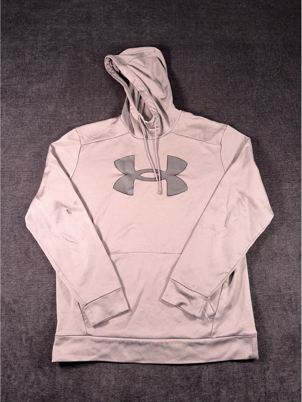 Under Armour Medium Loose Fit Gray Hoodie Sweatshirt